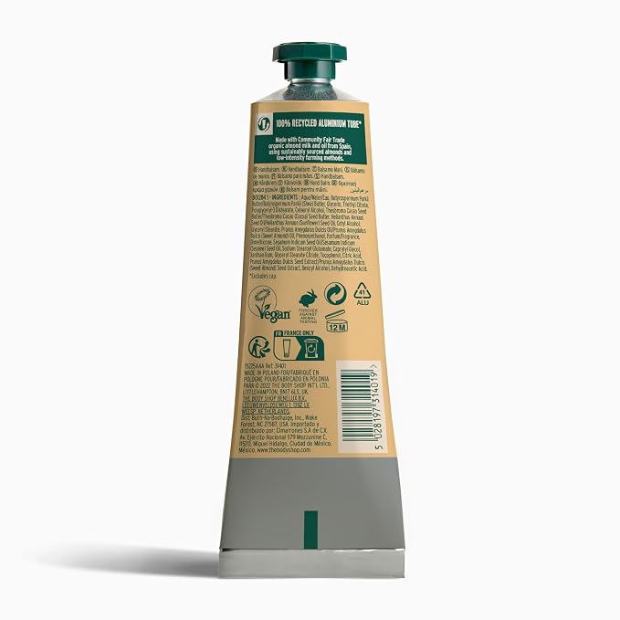 The Body Shop Almond Milk Hand Balm – Moisturizes and Protects Sensitive Skin – - Image 2