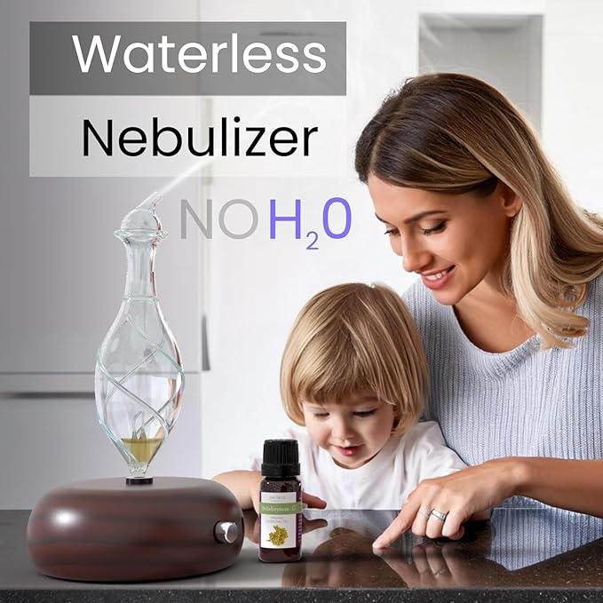 ArOmis Premium Glass Essential Oils Nebulizer - Image 3