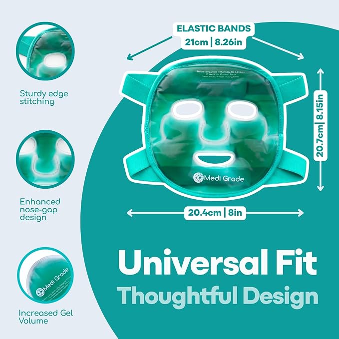 Medi Grade Cooling Gel Face Mask - Image 8