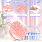 DUAIU Hair Oil Applicator with 2PCS Scalp Massager, Silicone Root Comb - Image 5