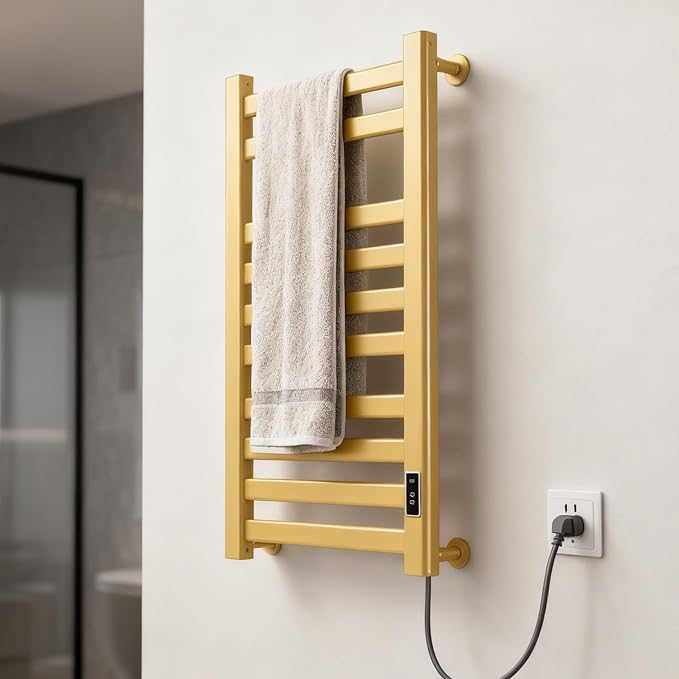 Verida Towel Warmer Rack, Heated Towel Rack - Image 2