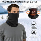 TICONN Neck Gaiter Face Cover Scarf, Neck Warmer Breathable Sun & Wind-proof - Image 3