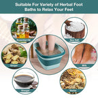 Udefineit Foot Bath Basin, Foldable & Portable Foot Soak Tub - Image 4