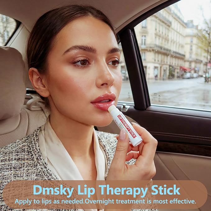 Dmsky Lip Therapy Lip Balm Stick, 10 Natural Berry Flavor Healing Hydrating - Image 7