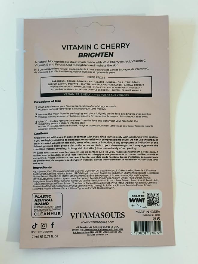Vitamasques Korean Collagen Face Mask - Image 8