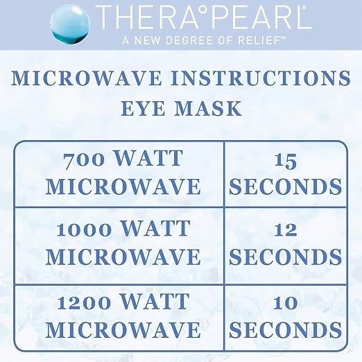 Eye Mask by TheraPearl, Ice Pack, Flexible Gel Beads - Image 3