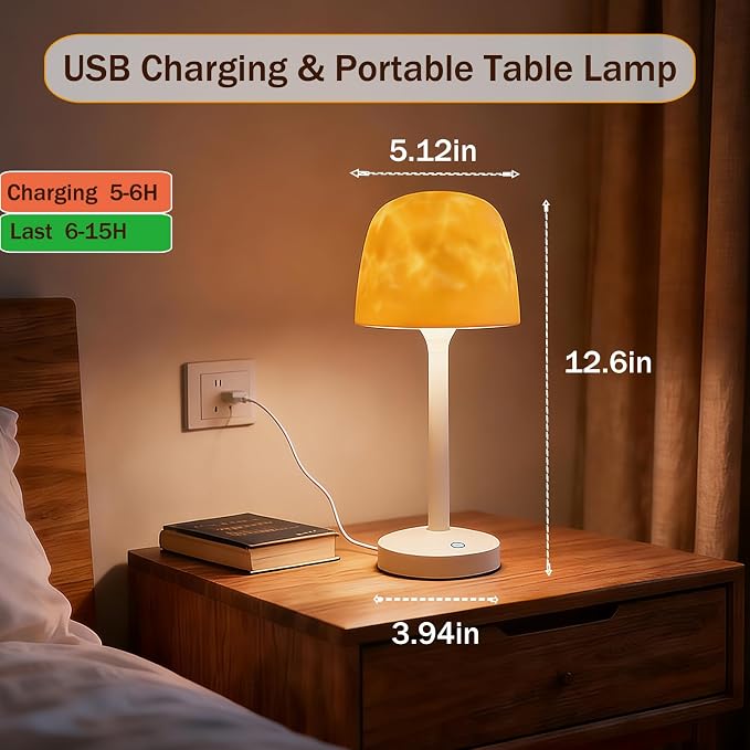 Waterproof Shower Lamp, Cordless Bathroom Lamp - Image 5