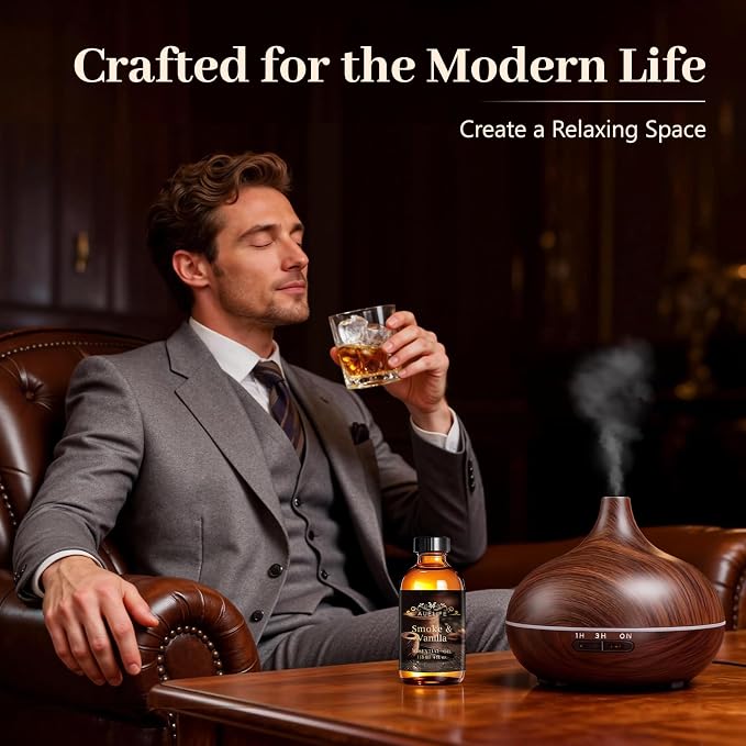 Auelife 4oz Vintage Oak Men Essential Oils - Image 3