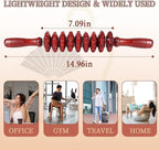 Liitrton Manual Wooden Fascia Massage Roller Trigger Points - Image 2