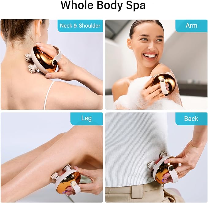 arboleaf Electric Scalp Massager Head Massager Scalp Stress Relax, 5 in 1 - Image 6
