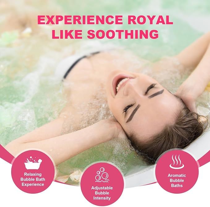 Flgocexs Bubble Bath Mat, Full Body Waterproof Spa Mat - Image 4