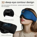 Sleep mask Headphones, 100% Blackout 3D Zero Eye Pressure Bluetooth Sleep mask - Image 3