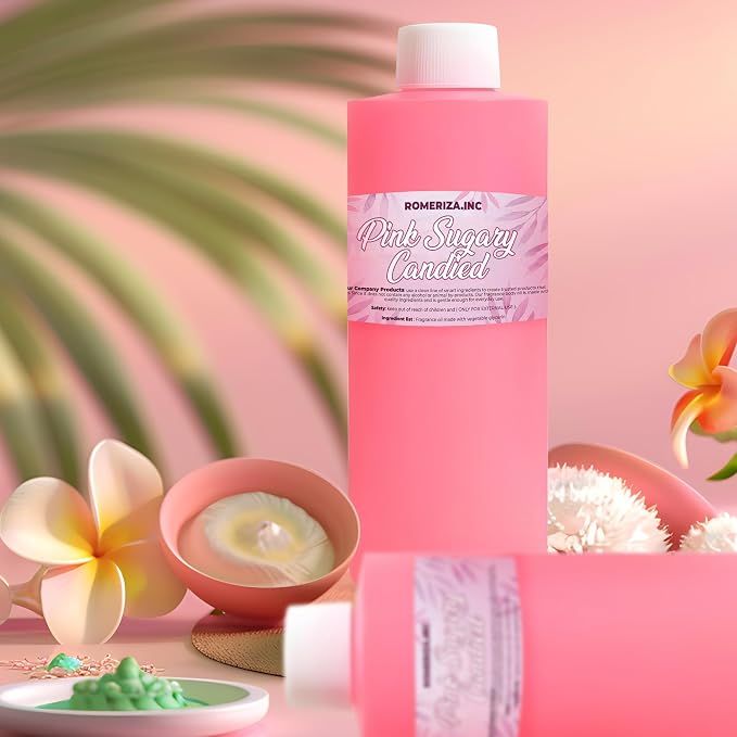 Pink Sugary Candied Fragrance Body Oil - Image 6