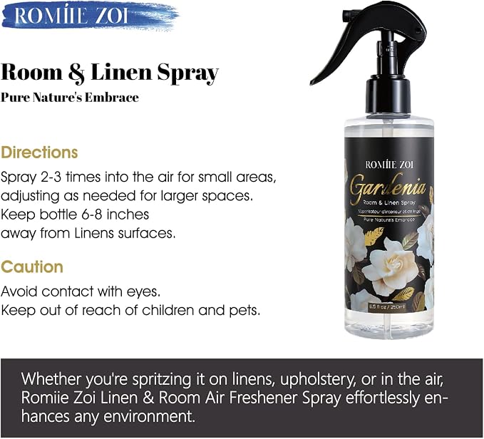ROMIIE ZOI Linen & Room Air Freshener Spray Room Mist, - Image 2