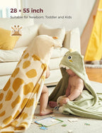 Momcozy Baby Bath Towels with Visualize Health Label - Image 7