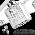 Aipsun Crystal Bathroom Vanity Light Stainless Steel Modern Vanity Light 5 - Image 7