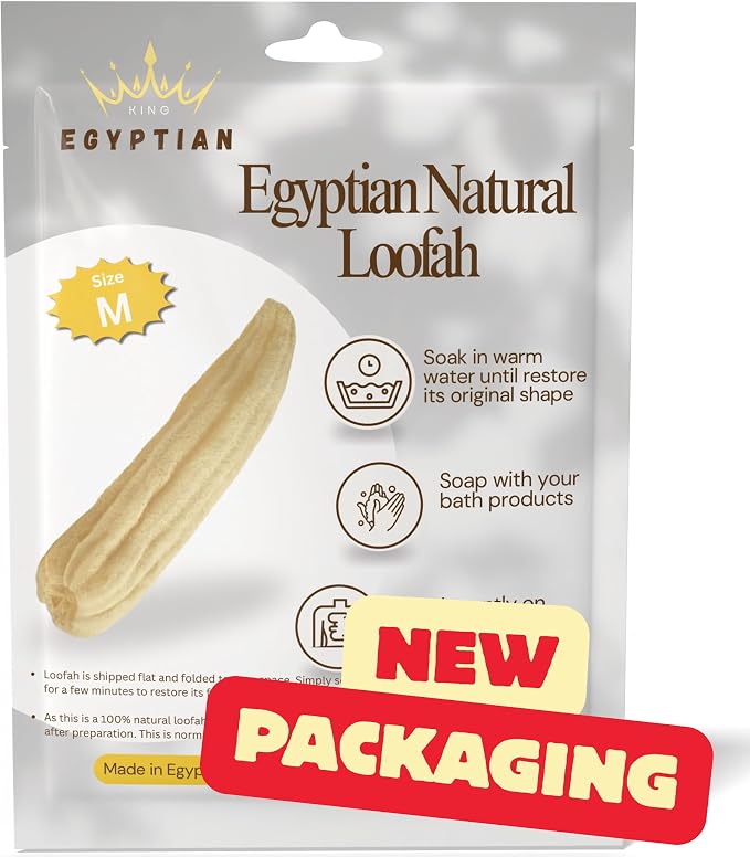 Whole Egyptian Loofah 100% Natural Organic Loofah Exfoliating Scrubber - Image 2