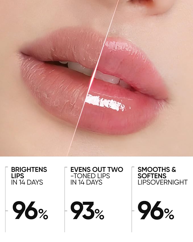 SKINTIFIC Peptide Brightening Lip Serum, Hydrating & Plumping Tinted Lip Gloss - Image 3