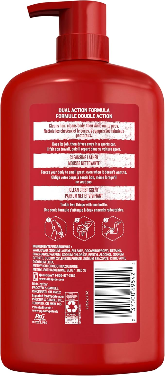 Old Spice Refreshing 2-in-1 Body & Face Wash - Image 7