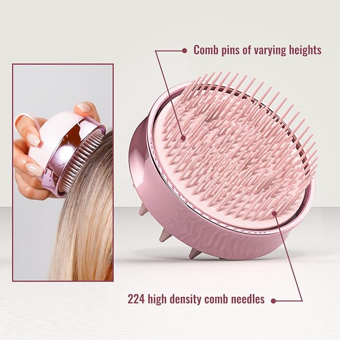 SHINLEA 2 in 1 Scalp Massager Hair Growth, Scalp Scrubber - Image 3