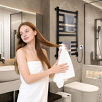 Heated Towel Rack for Bathroom Towel Warmer Racks Wall Mounted - Image 2
