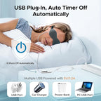 Ezona Heated Eye Mask, Warm Eye Compress Mask - Image 6