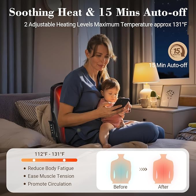 CuPiLo FSA Eligible Cordless Back Massager - Image 3