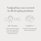 Nodpod Mineralized Silk Gentle Pressure Sleep Mask - Image 5