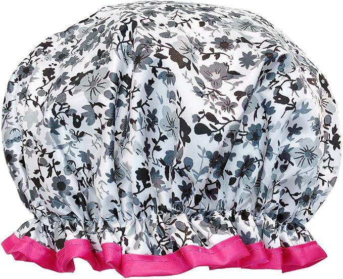 allydrew Reusable Women's Waterproof Shower Caps by allydrew
