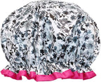 allydrew Reusable Women's Waterproof Shower Caps by allydrew