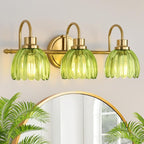 Bathroom Light Fixtures, Brushed Gold Vanity Lights by BringBrightnesstoYourLife