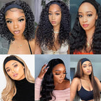 AliLeader 2Pcs Silk Headband for Making Wig Adjustable Soft Spa Headband - Image 7