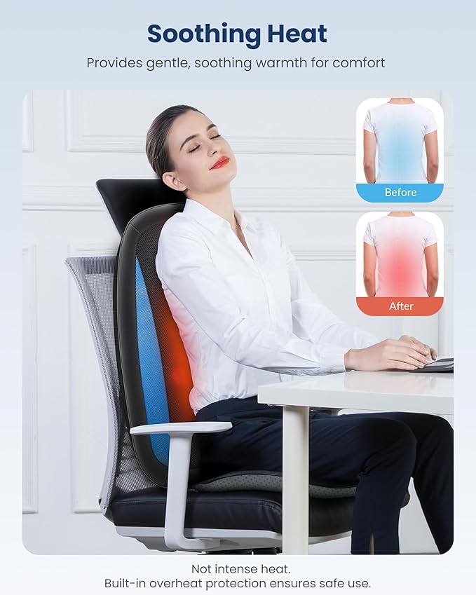 COMFIER Shiatsu Back Massager - Image 5