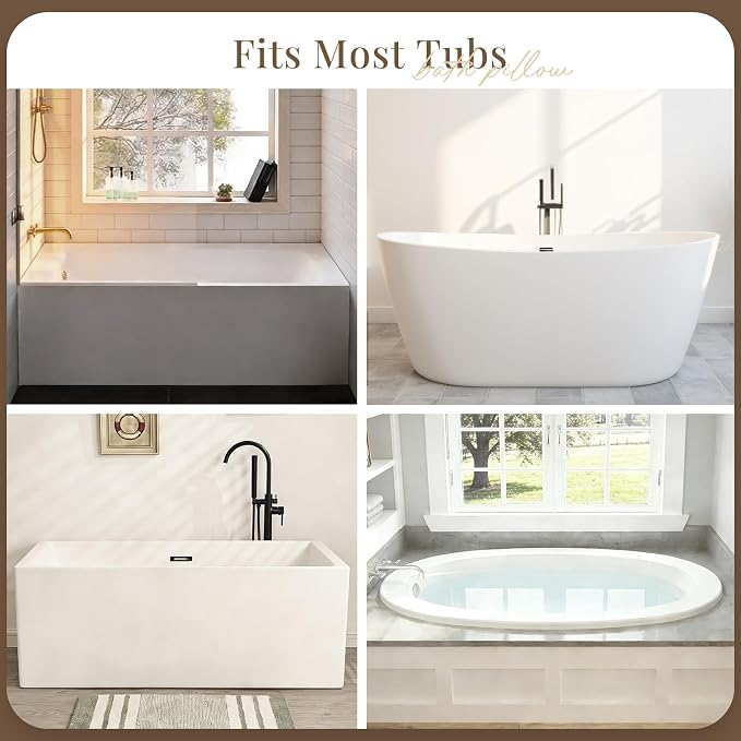 Bath Pillow, Luxury Bath Pillows - Image 8