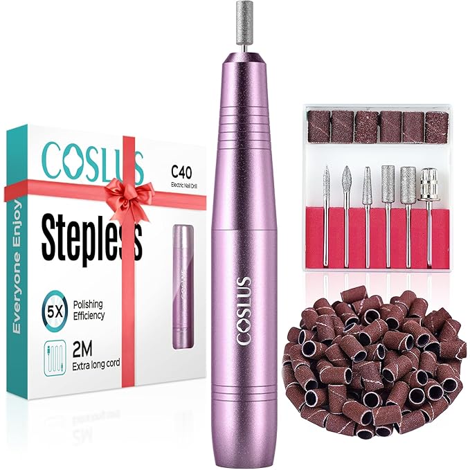 COSLUS C40 Electric Nail Drill File Professional: by COSLUS