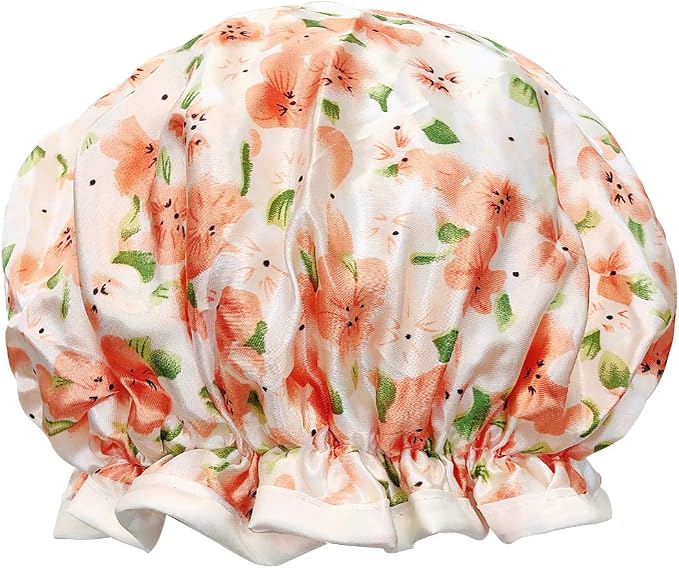 allydrew Reusable Women's Waterproof Shower Caps by allydrew