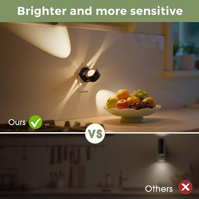 L LOHAS LED Night Light Projector, Night Lights Plug into Wall, - Image 6