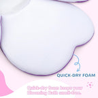 Pink Butterfly Baby Bath Pad - Image 3