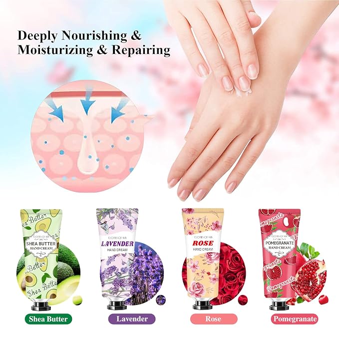 74 Pack Hand Cream Gifts Set Stocking Stuffers - Image 4