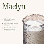 LA JOLIE MUSE Linen Cotton Oasis Scented Candle - Image 6