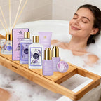 35 Pcs Mothers Day Gifts, Lavender Bath & Body Gift Basket - Image 7