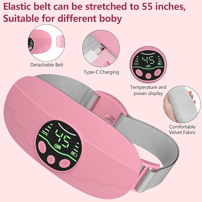 HOTBAG Heating Pad for Period Cramps Portable Cordless 3S Fast Period Heating - Image 3