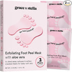 grace & stella Award-Winning Foot Peel Mask by GraceStella