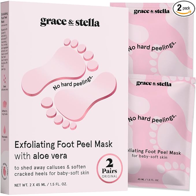 grace & stella Award-Winning Foot Peel Mask by GraceStella