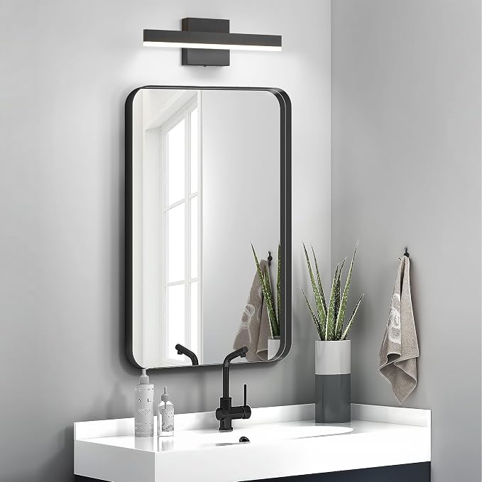 Black Bathroom Vanity Light 15.75 inch, 14W Dimmable 5CCT LED Modern Bathroom - Image 4