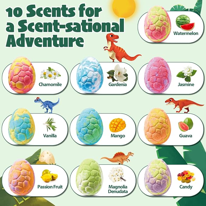 Dinosaur Bath Bombs for Kids - Image 5