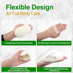 Natural Loofah Exfoliating Body Scrubber Pads, 24 Pack Dual Sided Shower Bath - Image 4