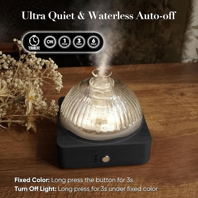 Glass Dome Essential Oil Diffuser - Image 5