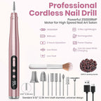 Cordless Nail Drill 35000RPM, Portable Electric Nail File - Image 8