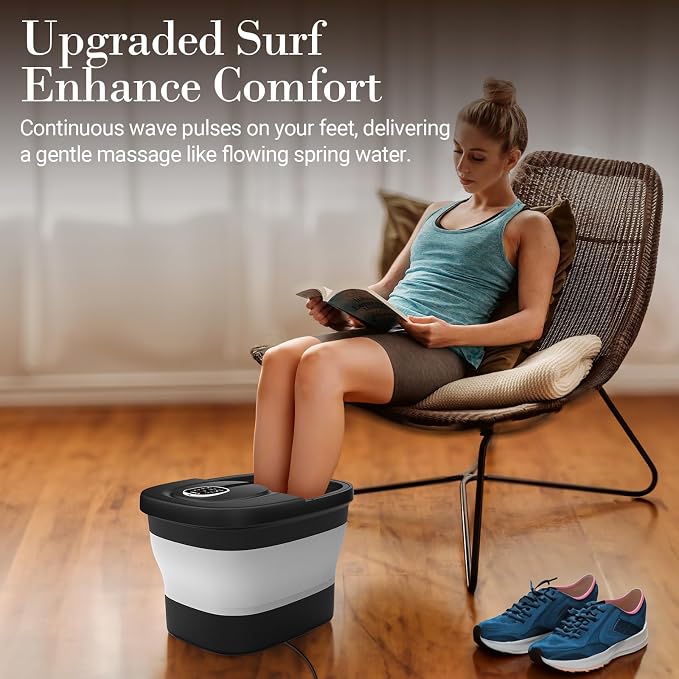 CuPiLo Foot Spa Bath Massager, Upgraded Foot Bath - Image 5